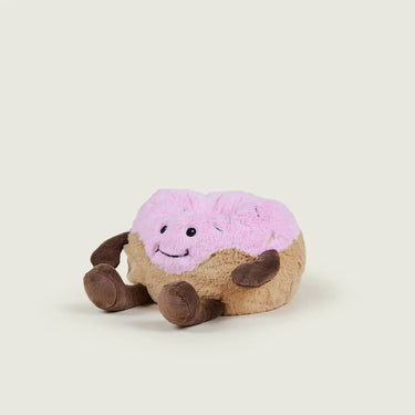 Warmies Pink Donut Plush - Kawaii Toys